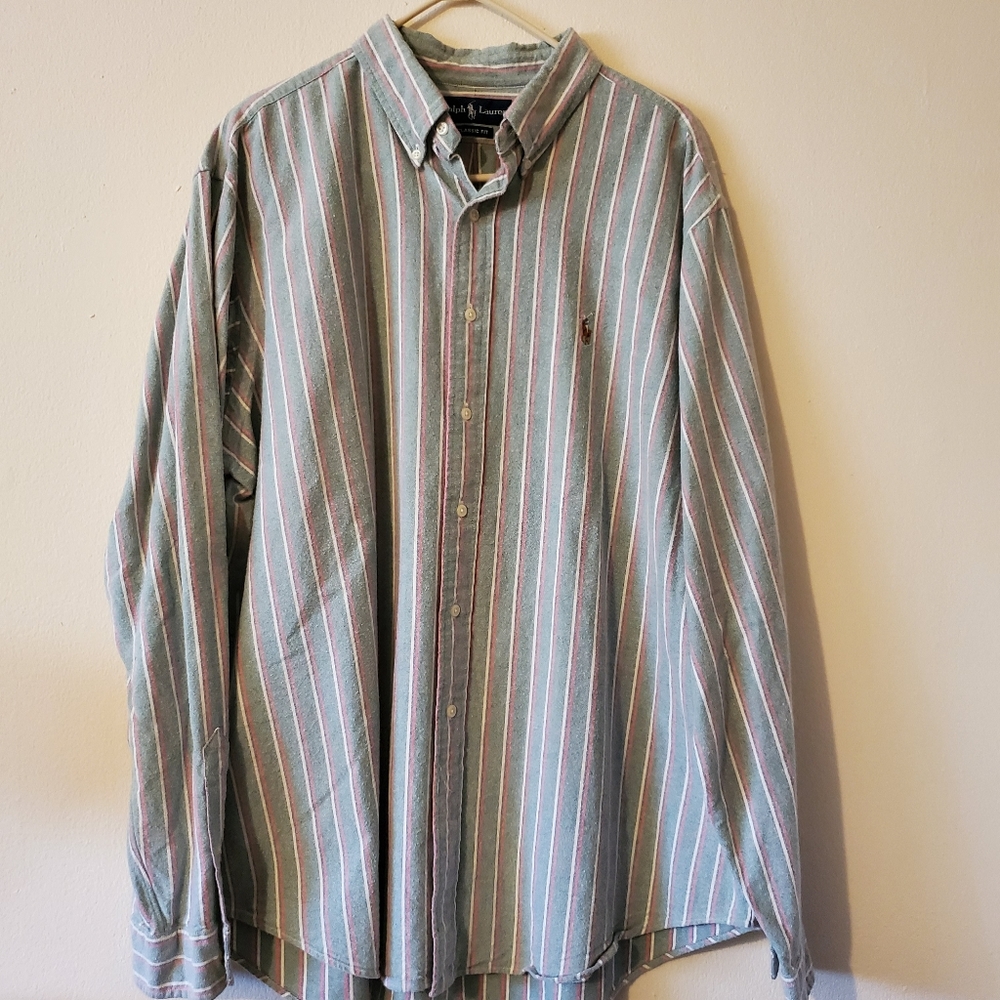 Vintage Ralph Lauren Dress Shirt XXL